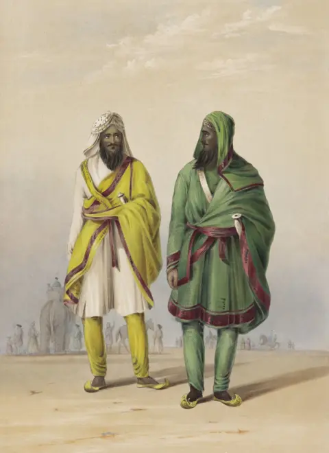 DAG Attendants on the Raja Khurruk Singh, 1844