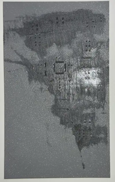 Solder paste application