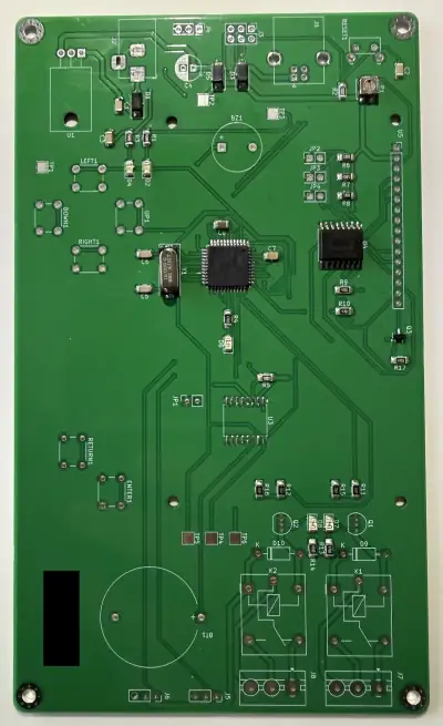 Components soldered after reflow