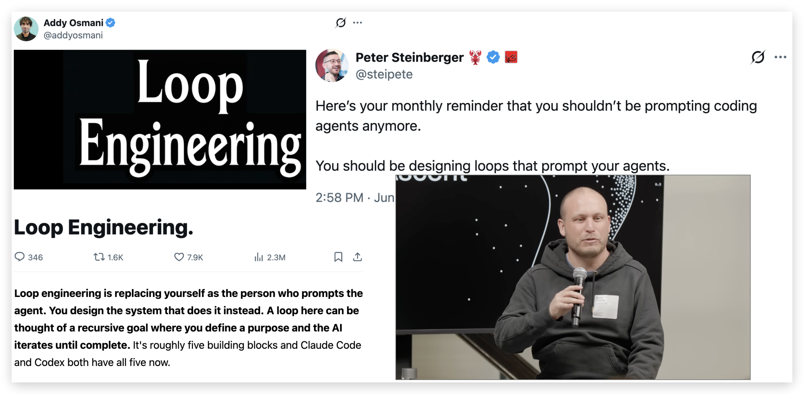 Loop engineering -- just write more loops