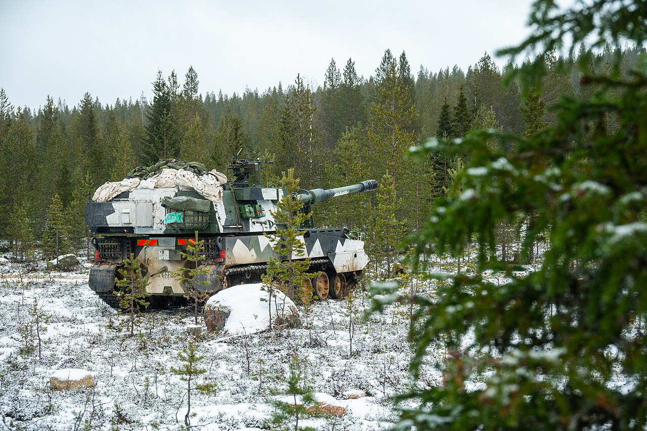 K9 Moukari Self-Propelled Howitzer, made by Hanwha Defense USA