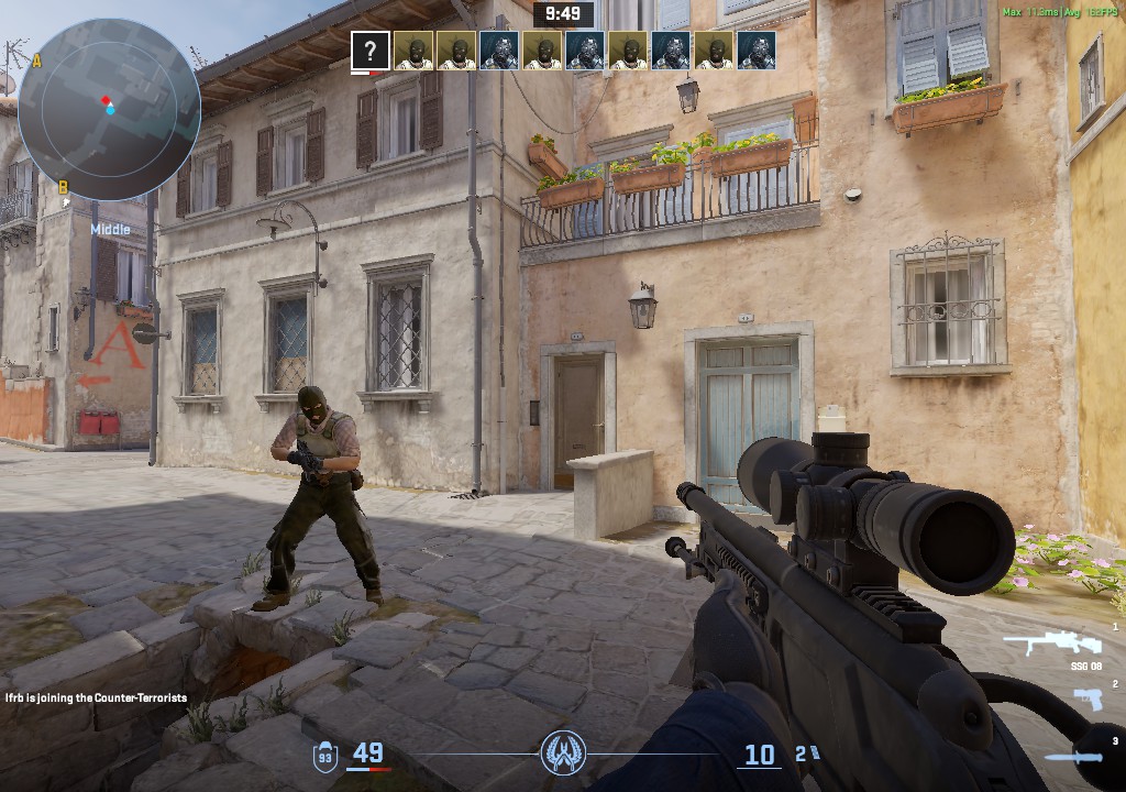 CounterStrike 2 running on top of RADV