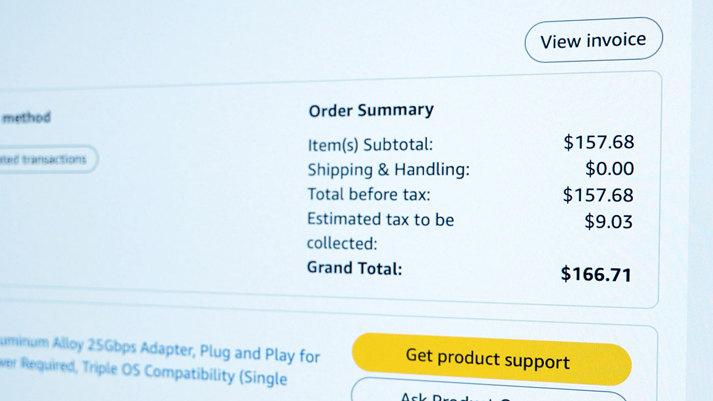 I paid $166.71 in January for the 25G Thunderbolt NIC