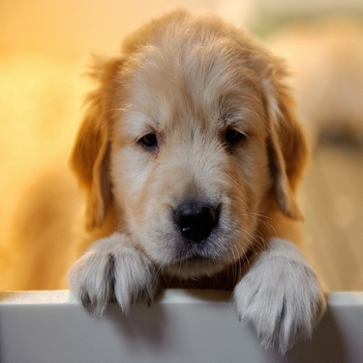 A real dog from the training data