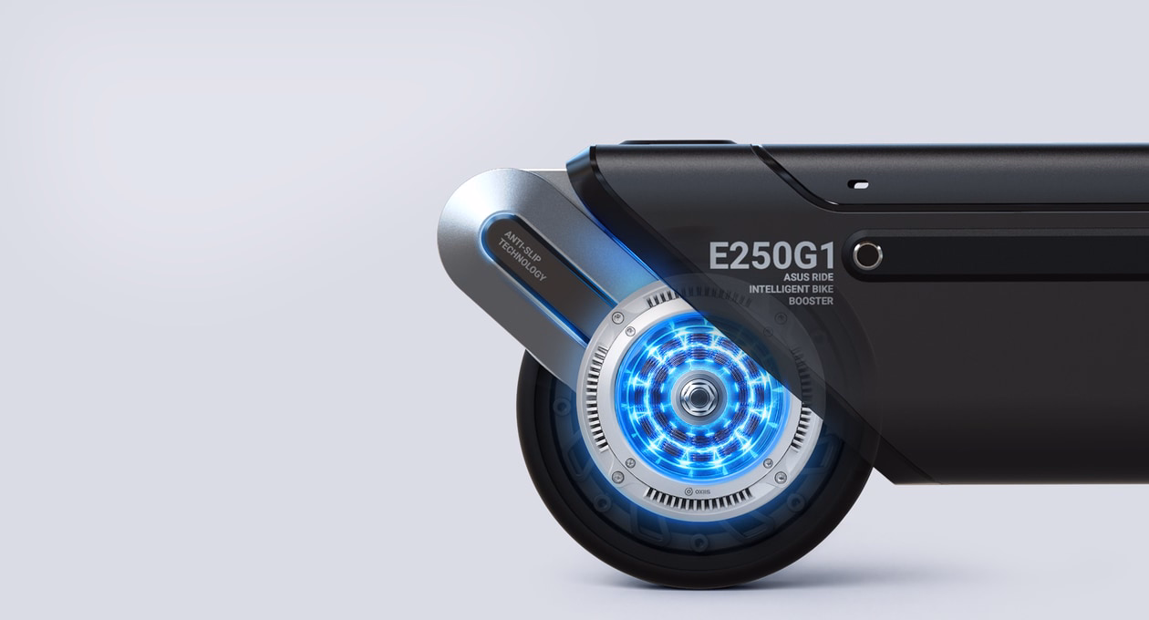 Image of an electric motor capable of reaching 500 watts of peak power.