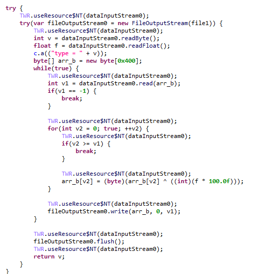 Decrypting the stage 3 payload