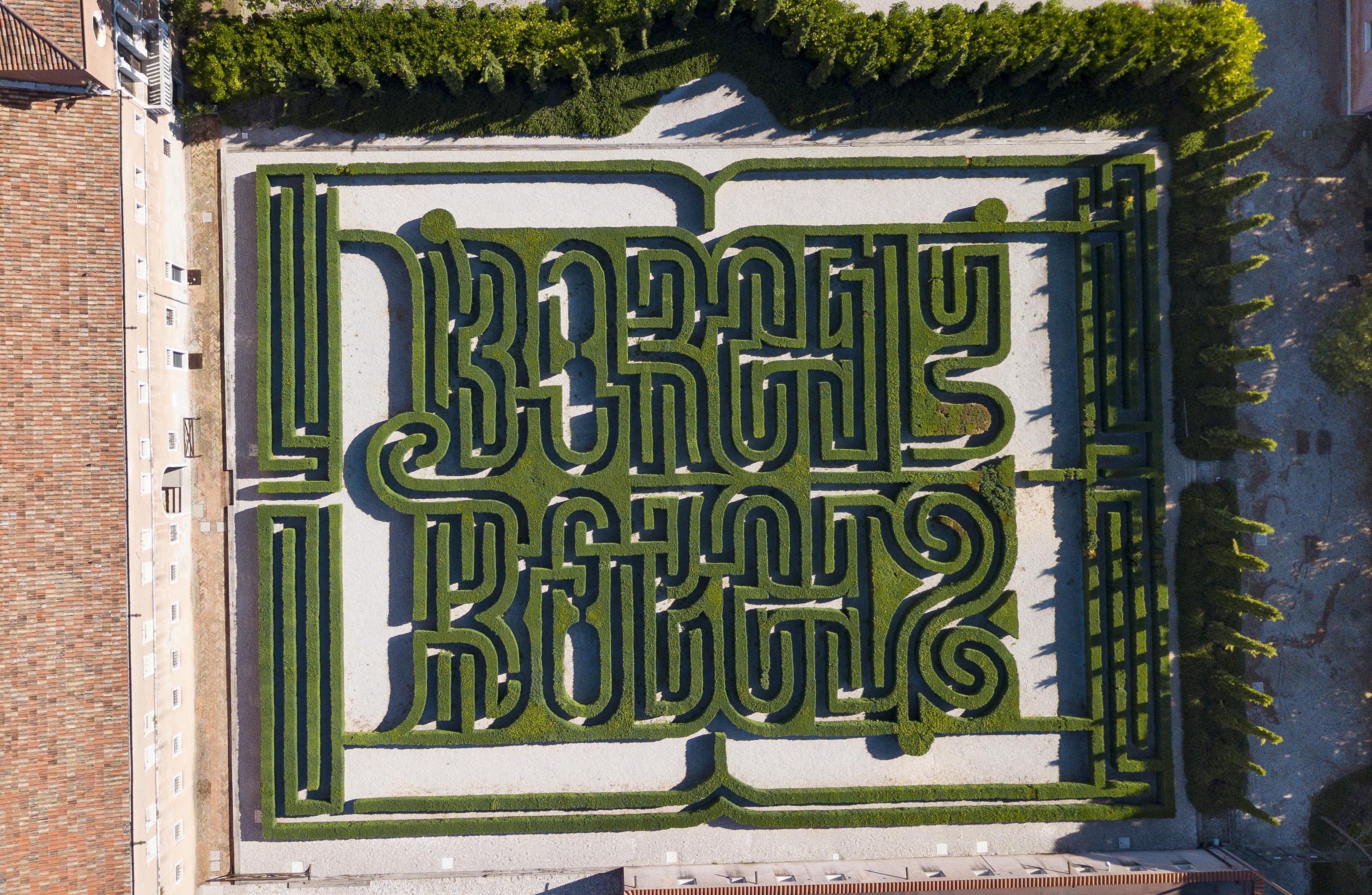 the Labirinto Borges Maze, Venice
