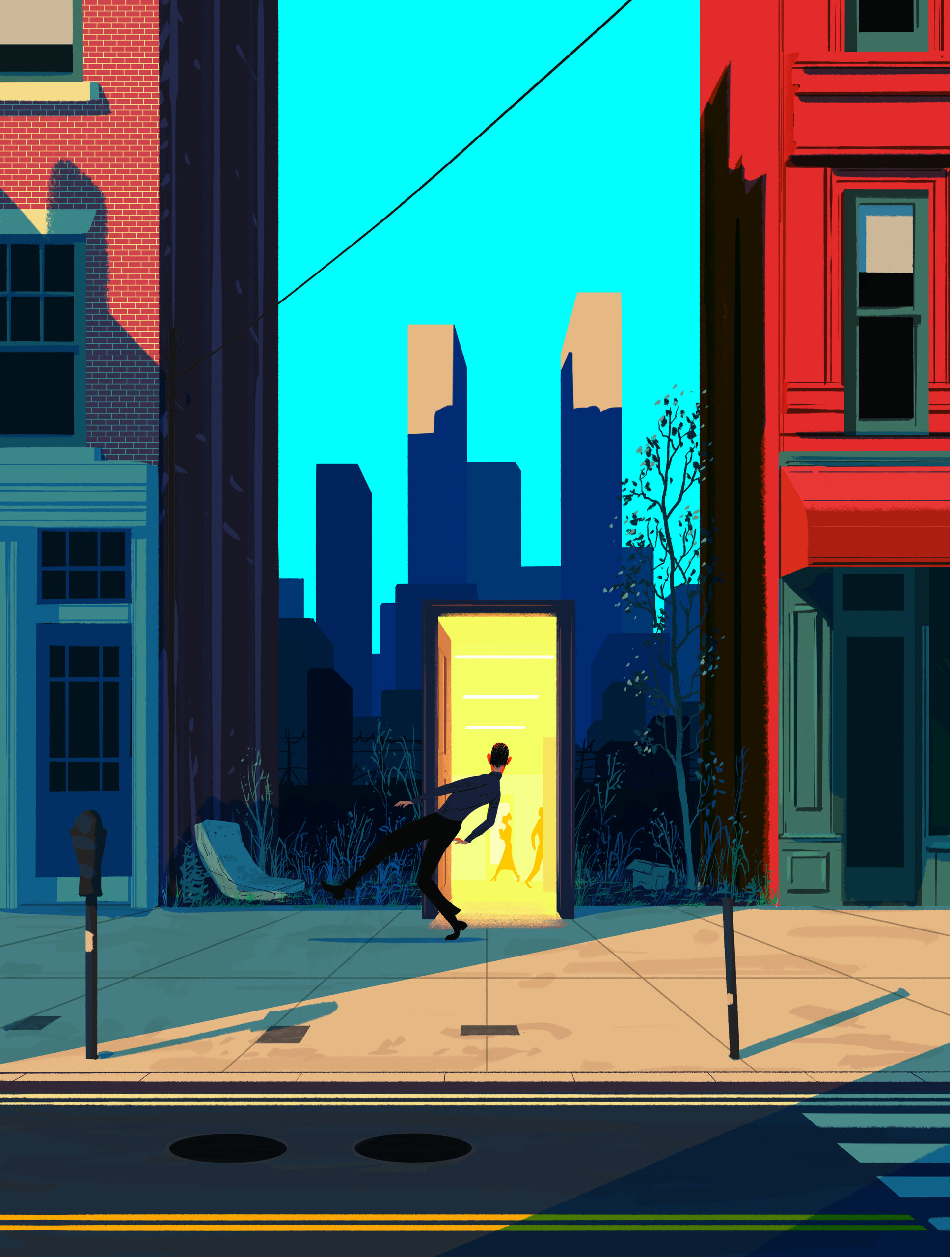 Illustration by Paul Blow