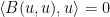 \displaystyle  \langle B(u,u), u \rangle = 0