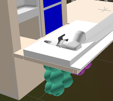 The robot grabs the wrong spot one last time.